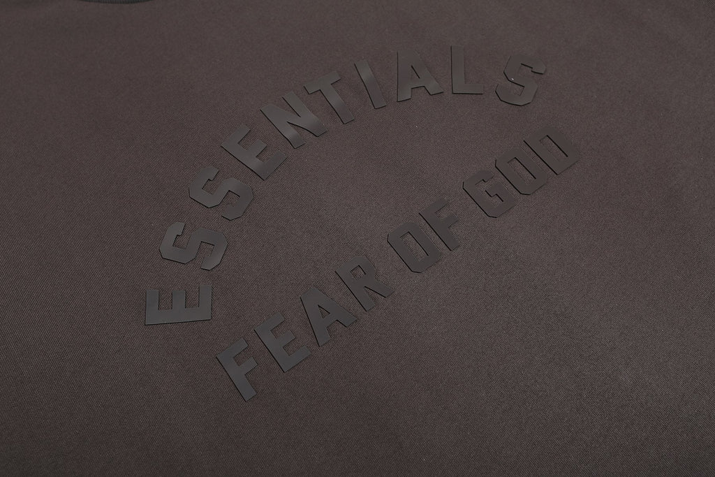 Fear of God Essentials Arched Logo Short-Sleeve T-Shirt ¡ª detail