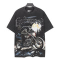 Godspeed Motorcycle Wolf Moon Graphic T-Shirt ¡ª hero