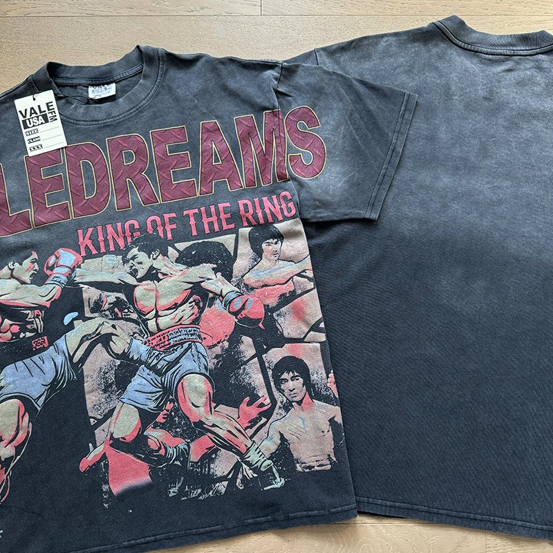 VALE USA King of the Ring Boxing Graphic T-Shirt ¡ª context
