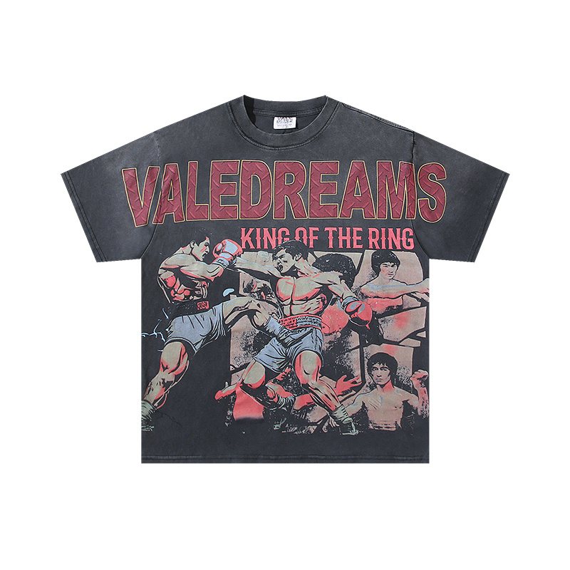 VALE USA King of the Ring Boxing Graphic T-Shirt ¡ª hero