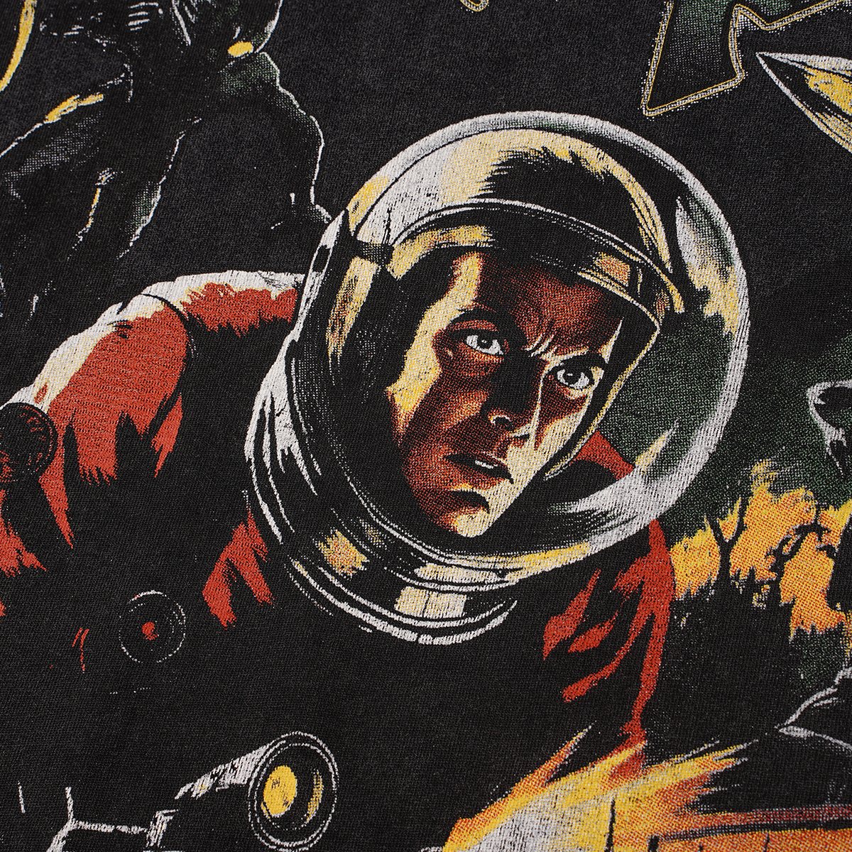 Godspeed Astronaut Sun-Eye Graphic T-Shirt ¡ª detail