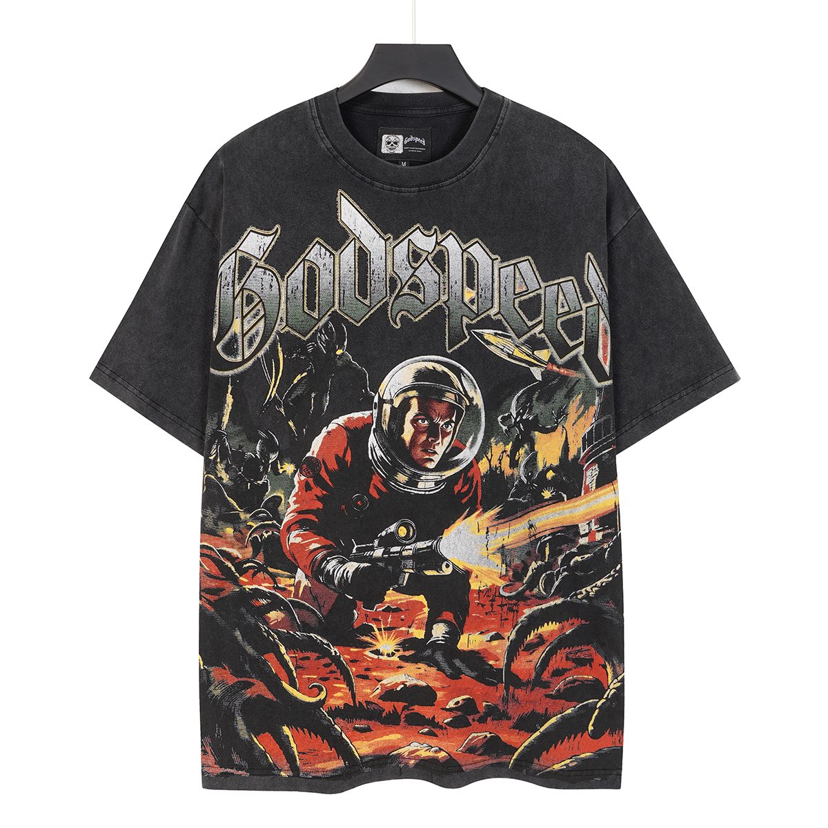 Godspeed Astronaut Sun-Eye Graphic T-Shirt ¡ª hero