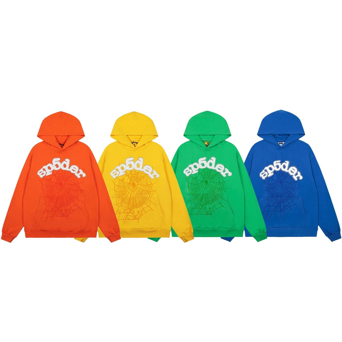 Sp5der Spiderweb Graphic Pullover Hoodie ¡ª comparison