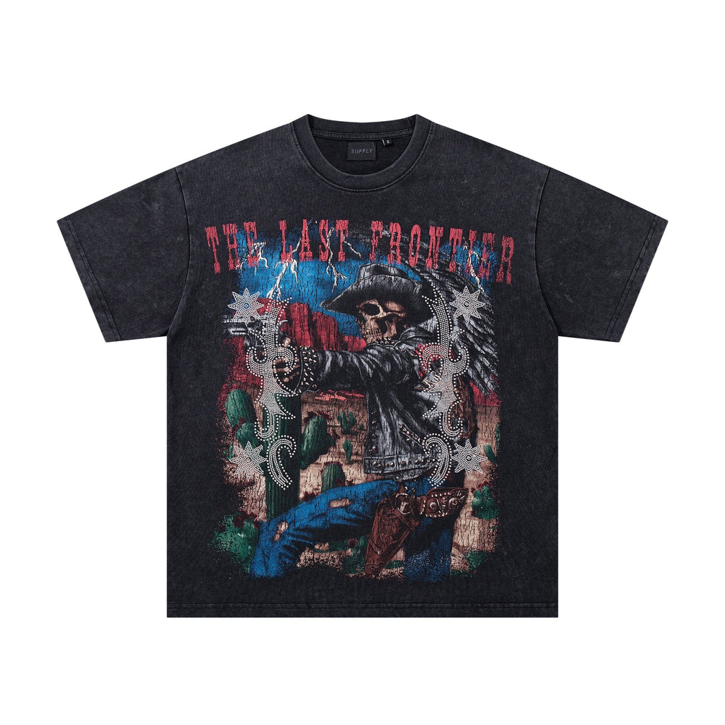 SUPPLY TEE Western Rider Graphic Short-Sleeve T-Shirt ¡ª hero