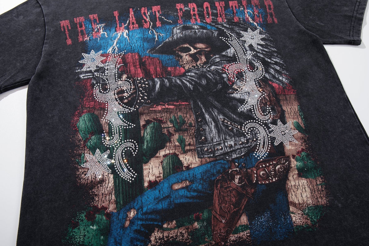 SUPPLY TEE Western Rider Graphic Short-Sleeve T-Shirt ¡ª detail