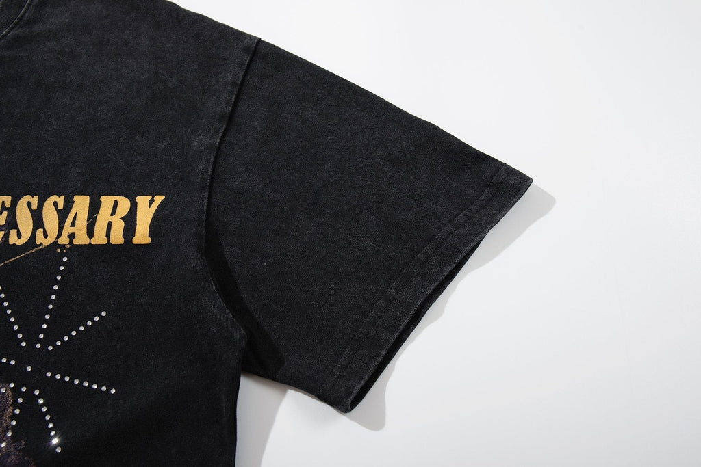 SUPPLY TEE By Any Means Necessary Western Rider Graphic T-Shirt ¡ª detail