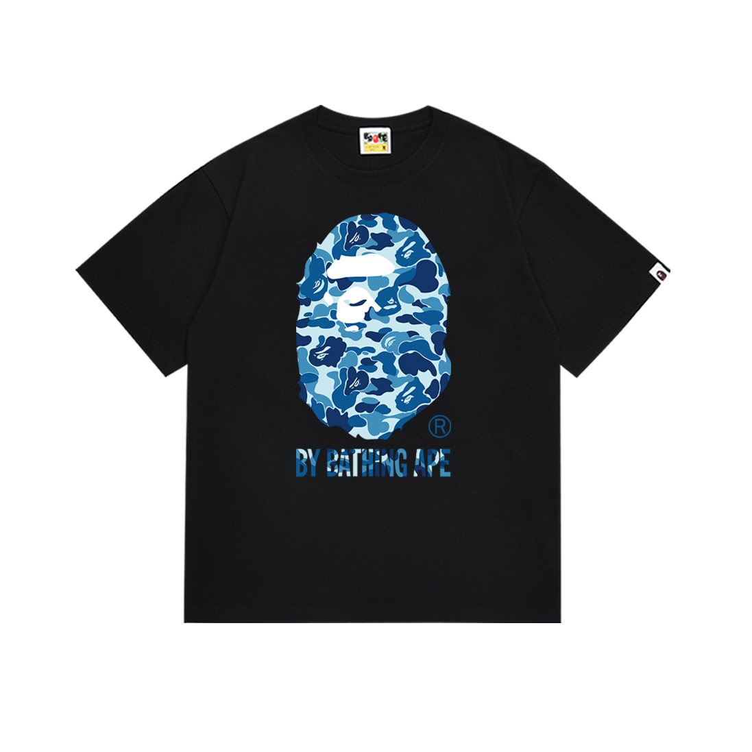 BAPE Camo Ape-Head Graphic Short-Sleeve T-Shirt ¡ª front