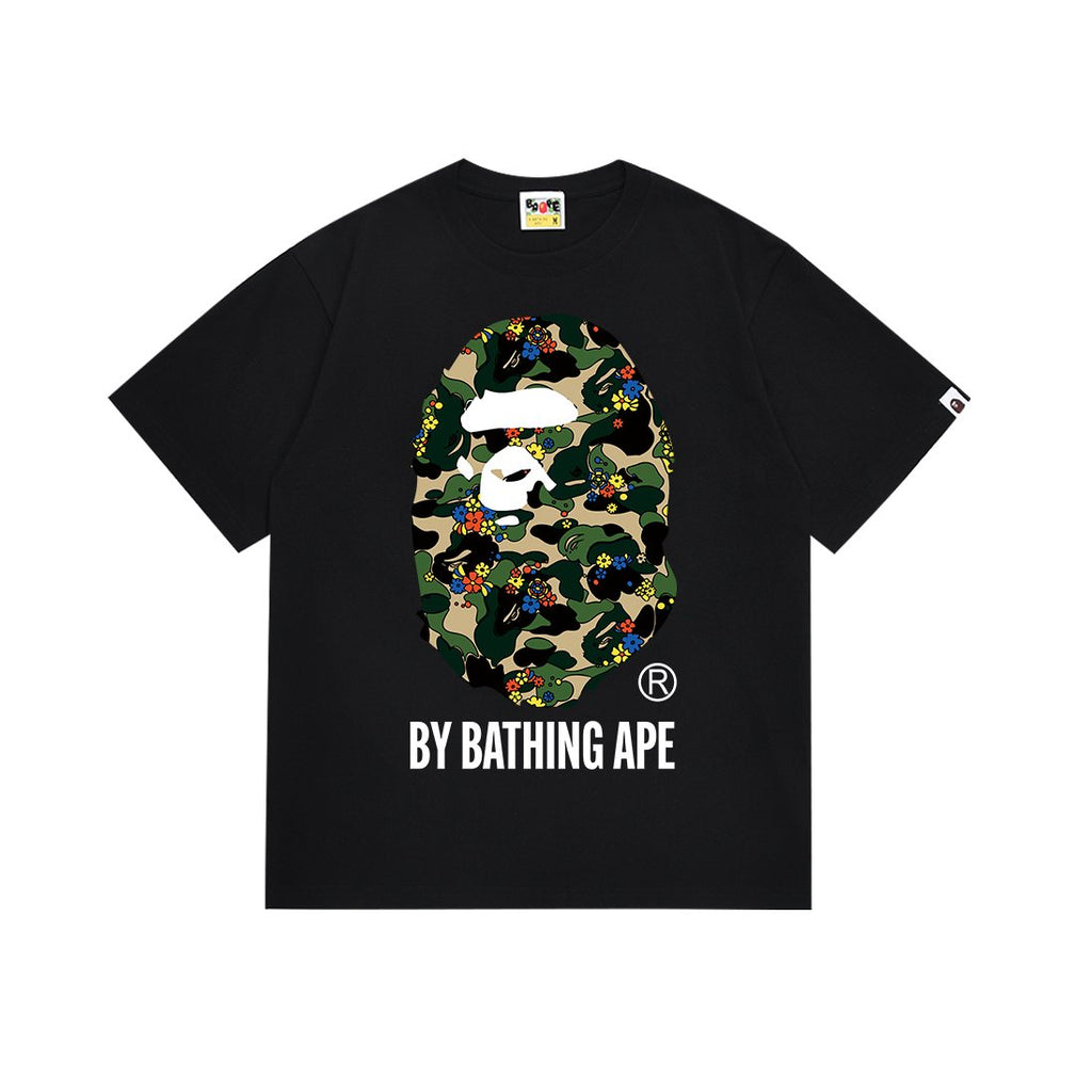BAPE Camo Ape-Head Graphic Short-Sleeve T-Shirt ¡ª front