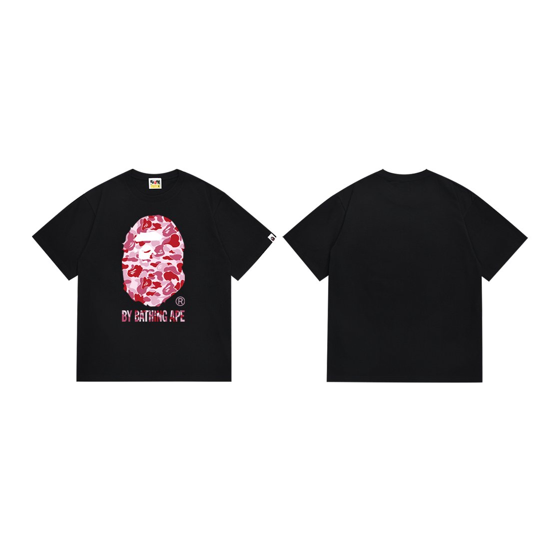 BAPE Camo Ape-Head Graphic Short-Sleeve T-Shirt ¡ª front