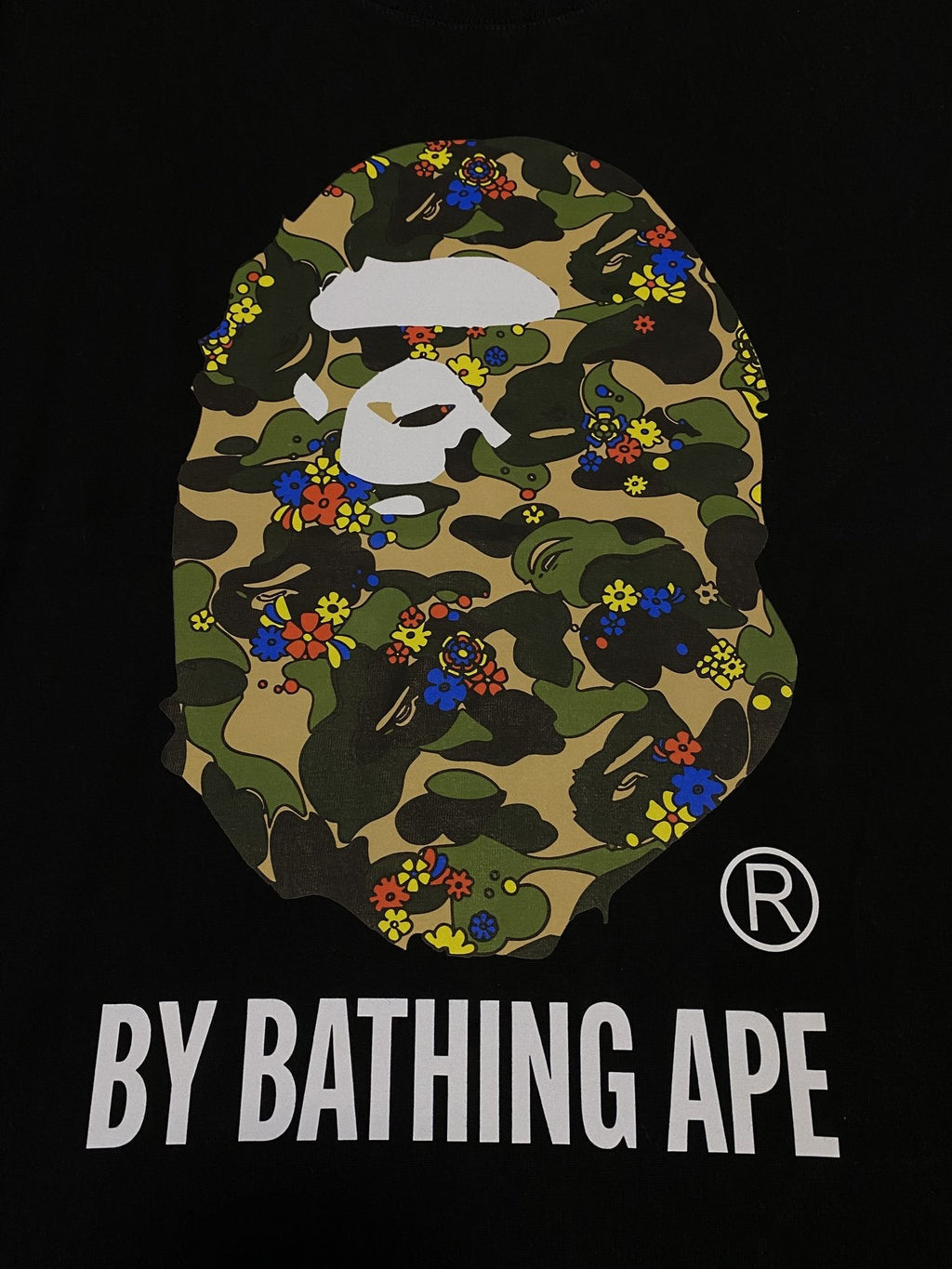 BAPE Camo Ape-Head Graphic Short-Sleeve T-Shirt ¡ª detail