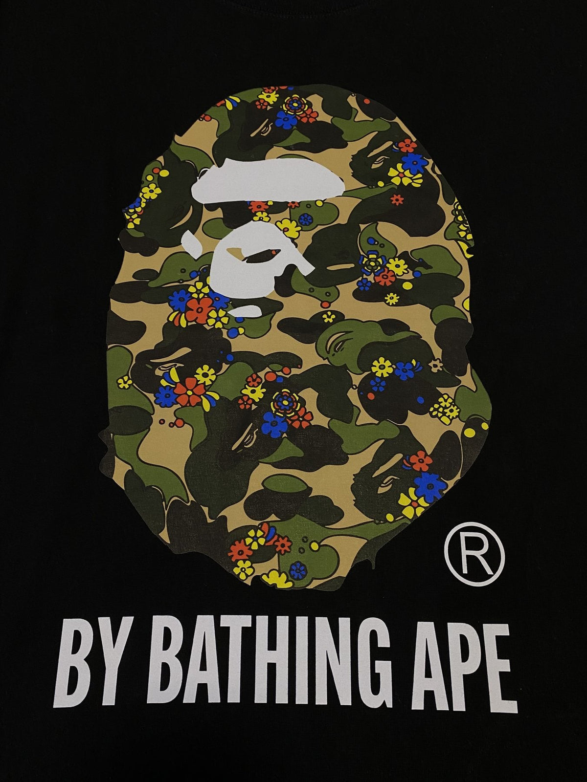 BAPE Camo Ape-Head Graphic Short-Sleeve T-Shirt ¡ª detail