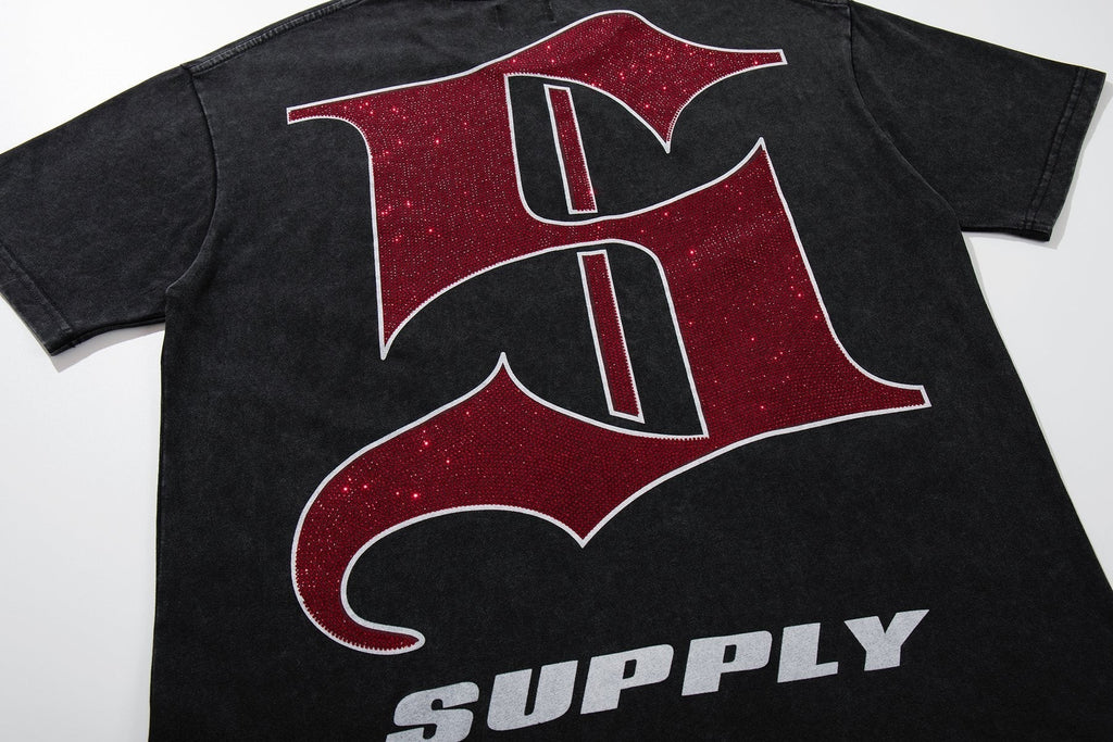 SUPPLY TEE Astronaut Graphic Short-Sleeve T-Shirt ¡ª detail