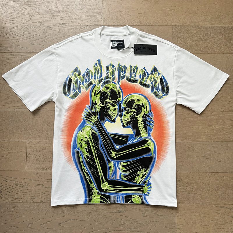 Godspeed Out of Many, One Skeleton Graphic T-Shirt ¡ª hero
