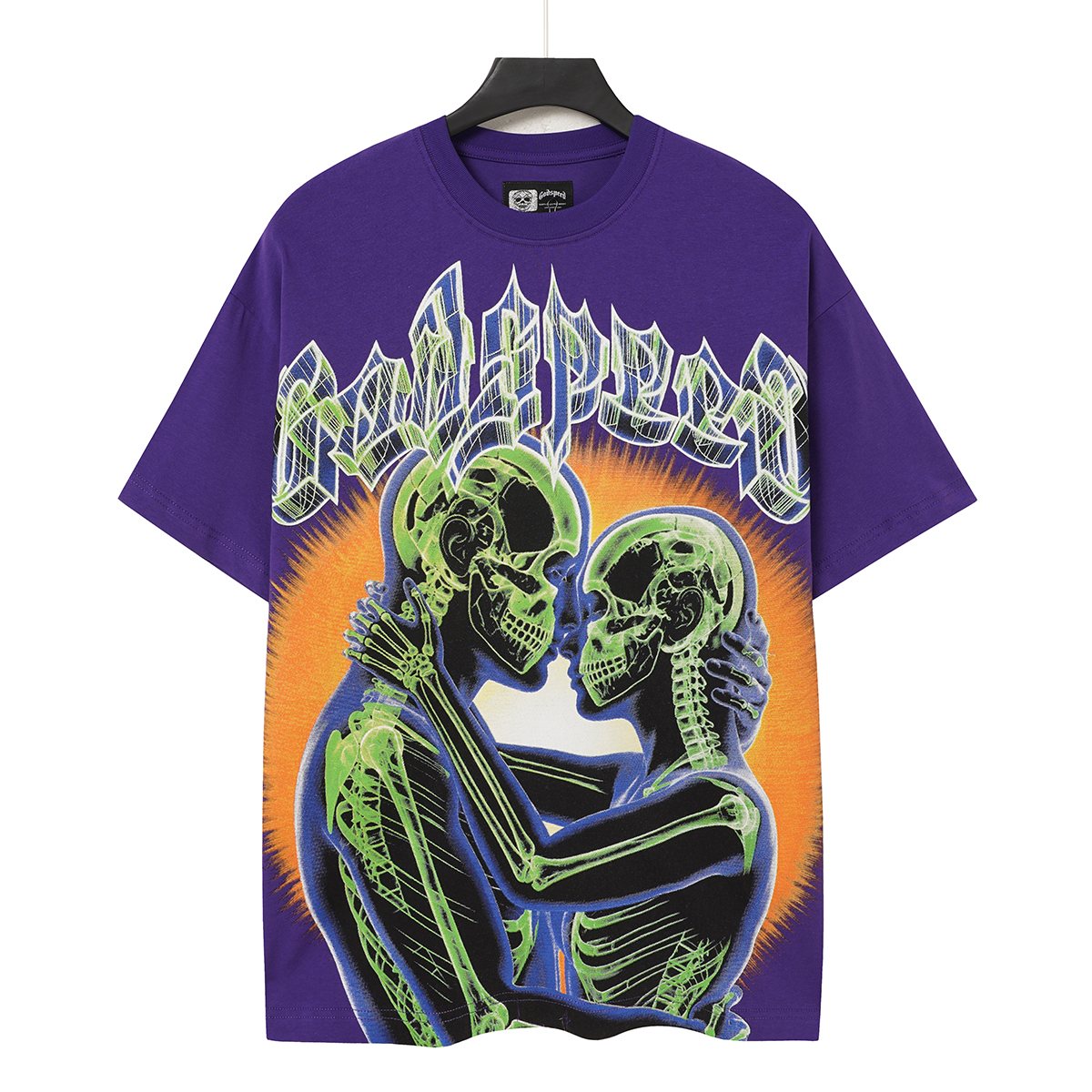 Godspeed Out of Many, One Skeleton Graphic T-Shirt ¡ª front