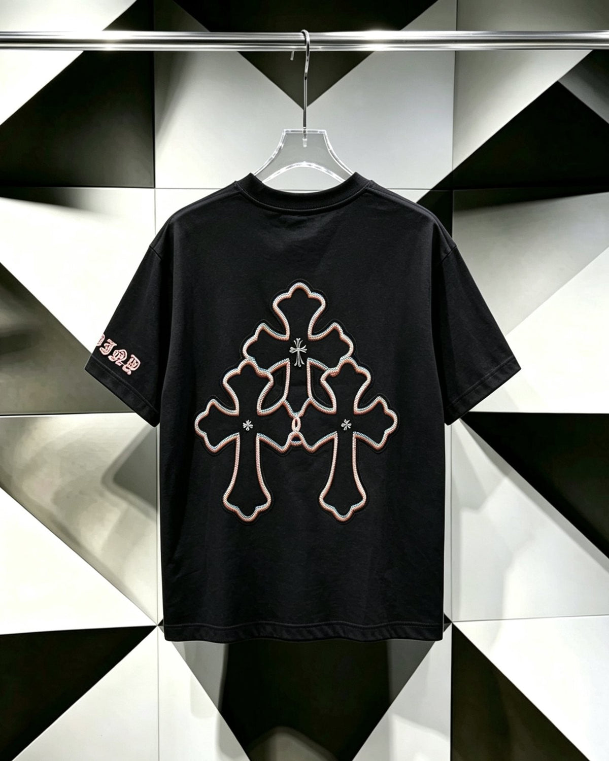 Chrome Hearts Clustered Cross Graphic T-Shirt ¡ª back