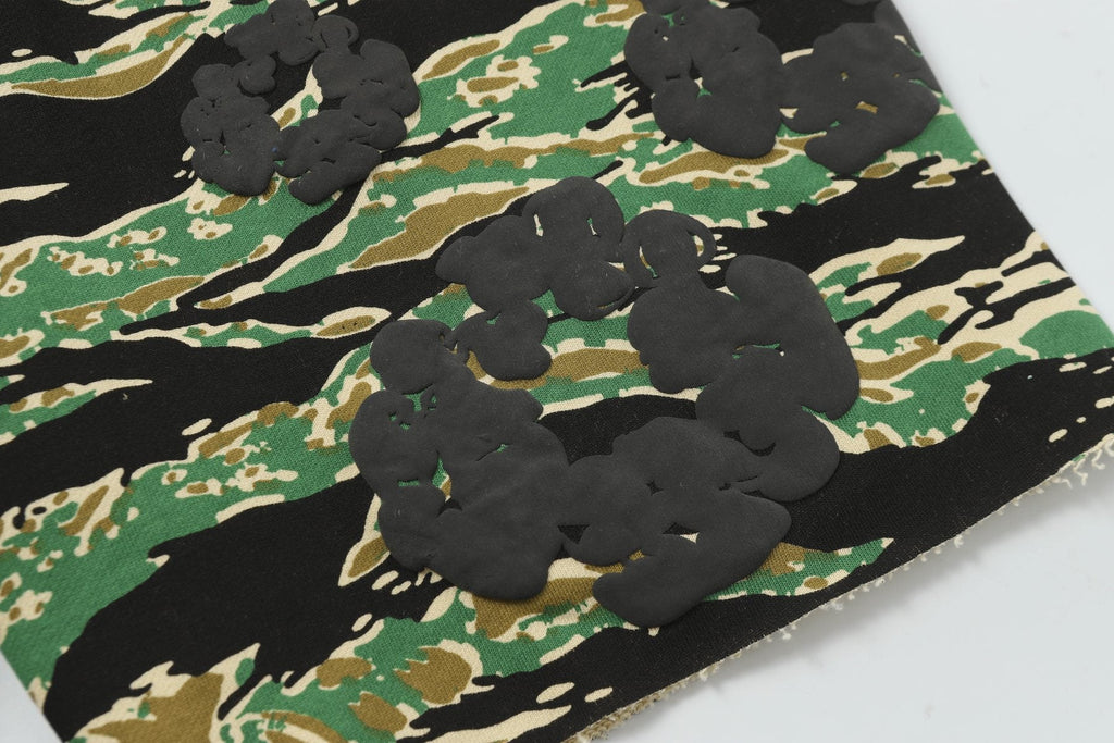 DENIM TEARS Cotton Flower Camo Short-Sleeve Set ¡ª detail