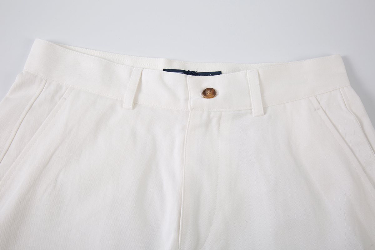 Test2-Ralph Lauren Women's Cotton A-Line Tailored Shorts ¡ª back