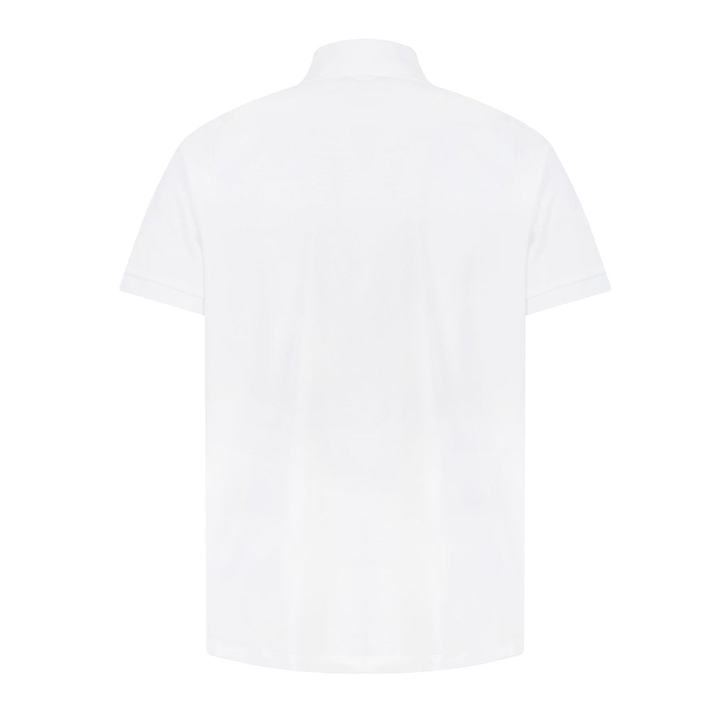 Test2-Ralph Lauren Three-Button Short-Sleeve Polo Shirt ¡ª back