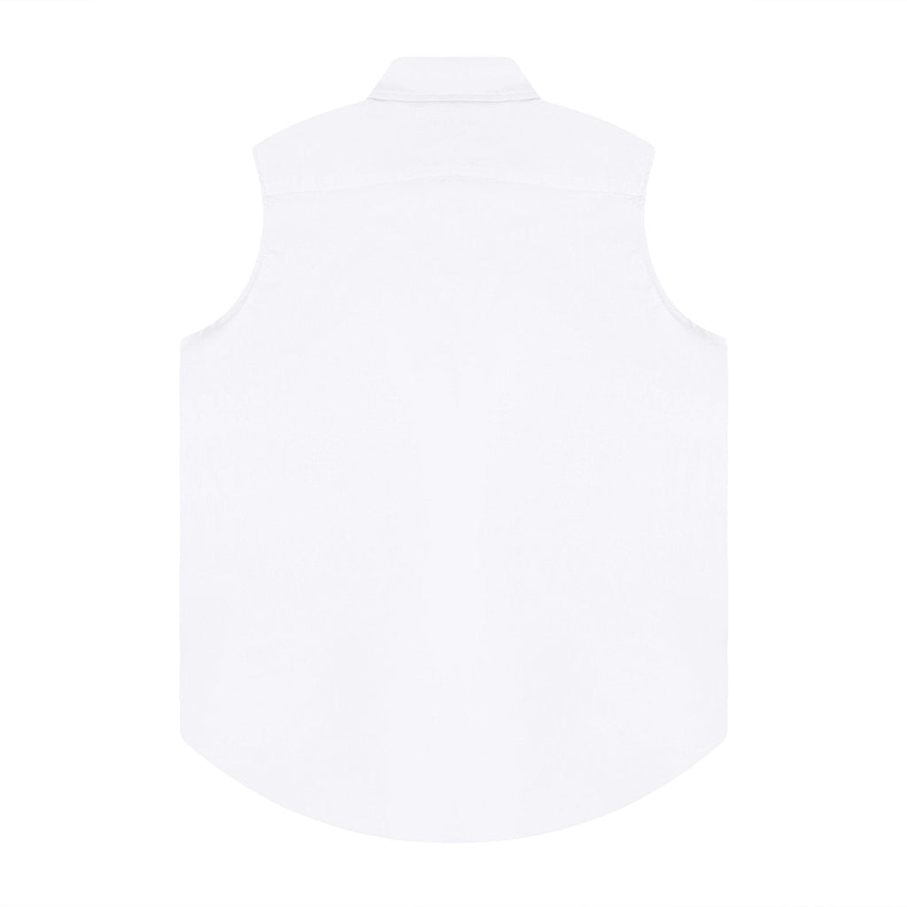 Test2-Ralph Lauren Sleeveless Oxford Button-Front Shirt ¡ª back