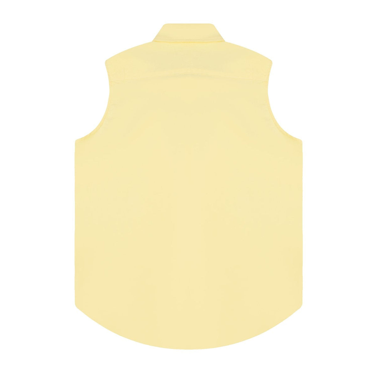 Test2-Ralph Lauren Sleeveless Oxford Button-Front Shirt ¡ª back