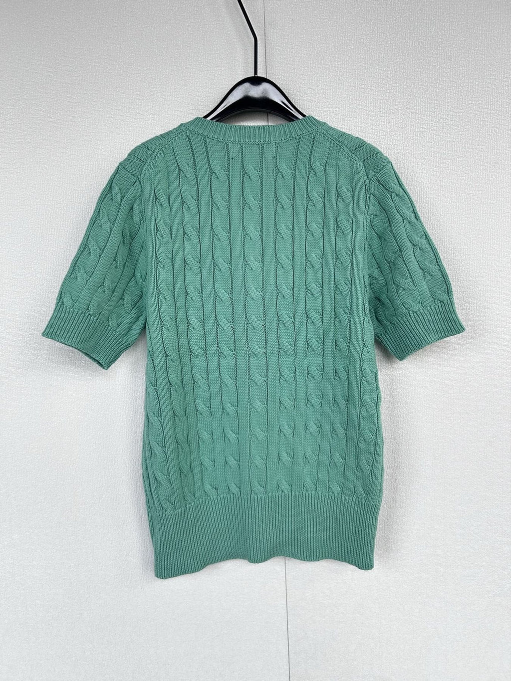 Test2-Ralph Lauren Women's Short-Sleeve Cable-Knit Cardigan ¡ª back