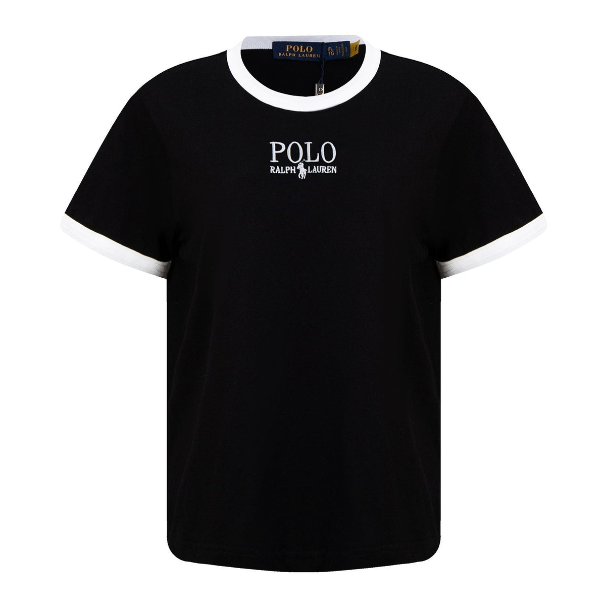 Test2-Ralph Lauren Contrast-Trim Logo T-Shirt ¡ª hero